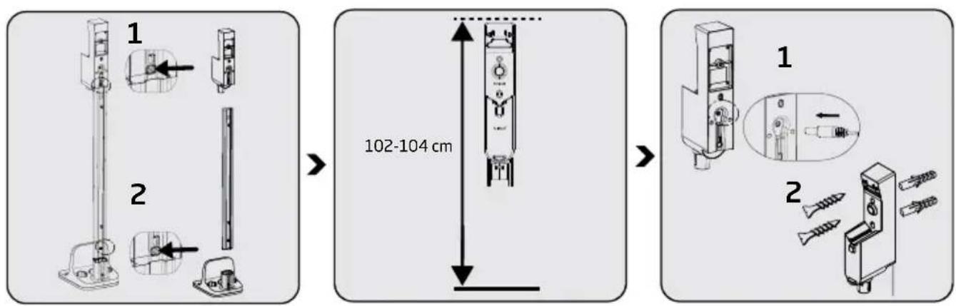 1 2 102-104 cm 1 2
