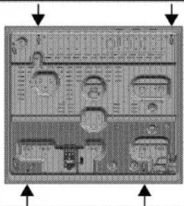 BEKO HIAG64224SAVR - Vista posteriore (fori di collegamento) - 2