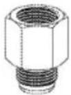 BEKO HILW75222SW - Parts for Gas Connection - 2