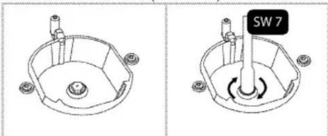 BEKO HILW75222SW - Sostituzione dell'iniettore per i bruciatori - 1