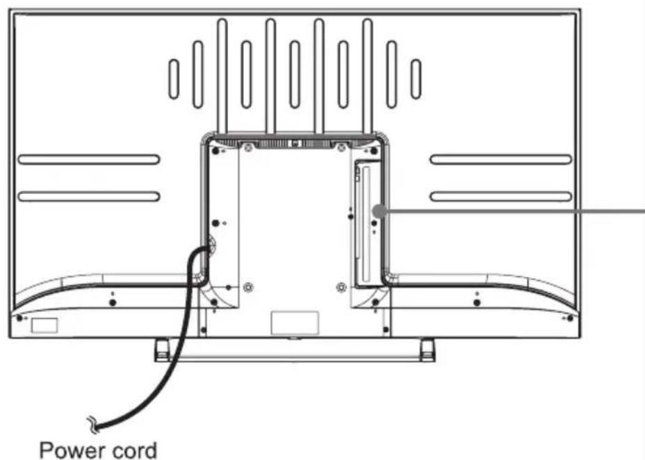 HISENSE 65A7300F - TV Rear - 1
