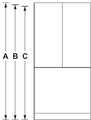 A B C ↑ ↑ ↓ ↓
