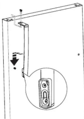 GE GTE22JSNRSS - INSTALACIÓN DE LA MANIJA DE LA PUERTA - 2