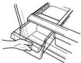 GE GTE22JMNRES - Drawer Removal - 1