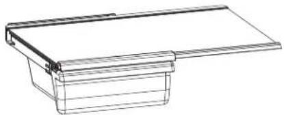 GE GTE19JTNRBB - Snack Drawer - 1