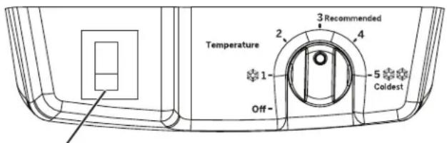 GE GTE19JTNRBB - Control de la temperatura - 1