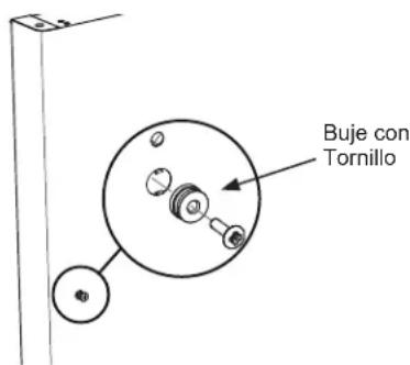 Buje con Tornillo