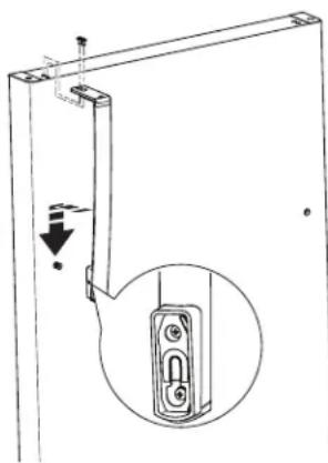 GE GTE17DTNRWW - INSTALACIÓN DE LA MANIJA DE LA PUERTA - 2