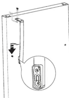 GE GTE17DTNRBB - INSTALACIÓN DE LA MANIJA DE LA PUERTA - 2