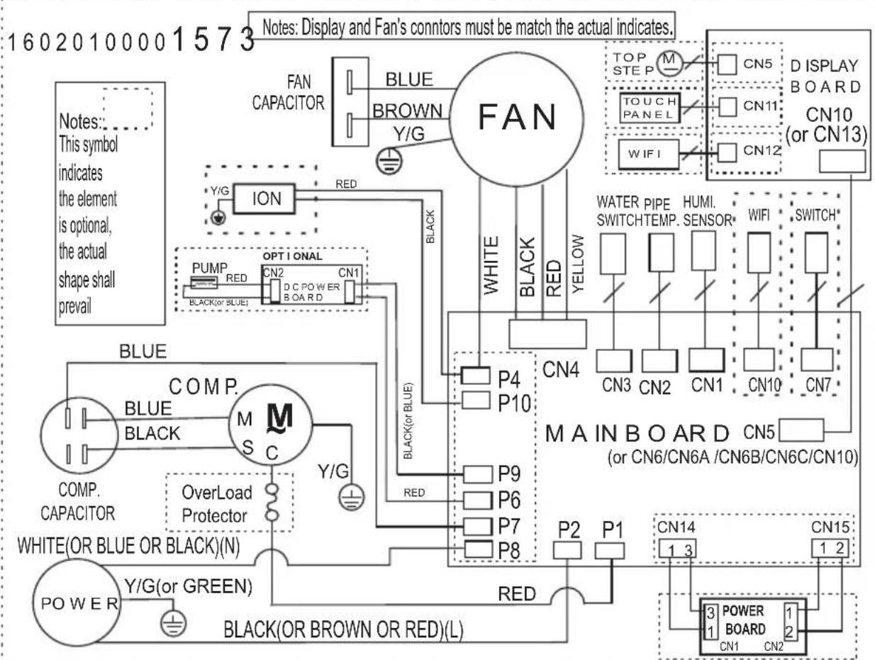 FRIGIDAIRE FFAD6022W1 - Wiring Diagram - 1