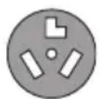 FRIGIDAIRE FLCG7522AW - 3-Wire power supply cord kit (not supplied) - 1