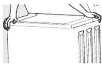 FRIGIDAIRE FLCG7522AW - Leveling the laundry center - 3
