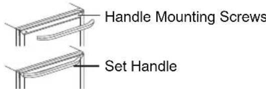 Handle Mounting Screws Set Handle