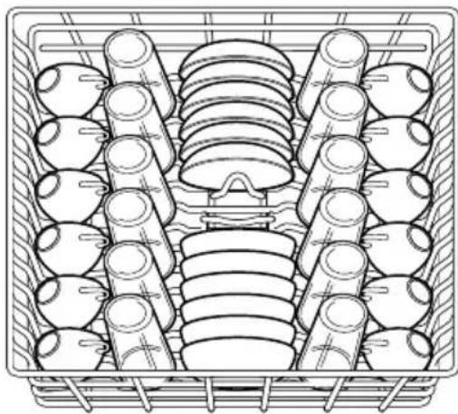 FRIGIDAIRE FFCD2413US - Features and appearance of racks and silverware basket may vary from your model. - 2