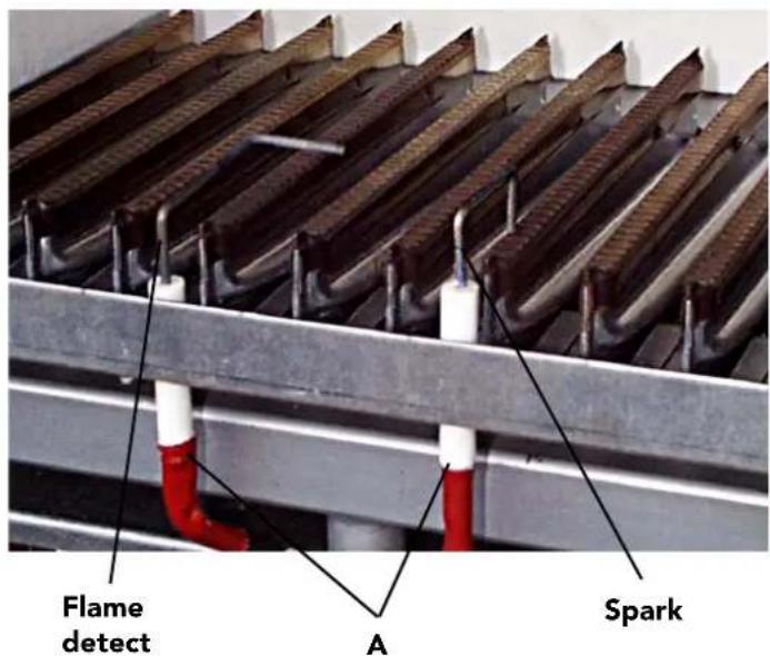Flame detect A Spark