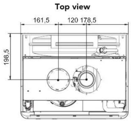 Top view 161,5 120 178,5 198,5