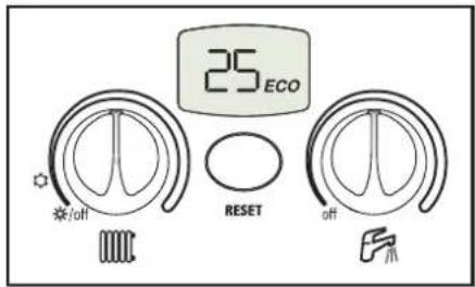 25 ECO /off RESET off