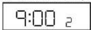 FERROLI DOMIcompact F 24 D - To Set Own ON and OFF times. Symbol in Display = ON time - 8