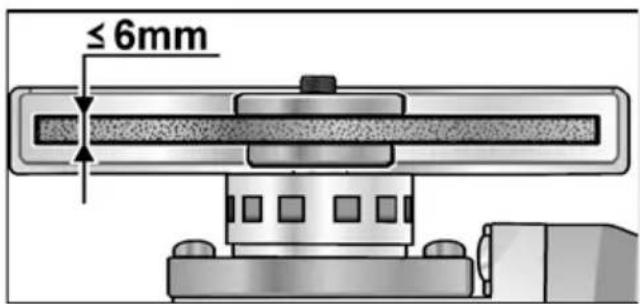 ≤ 6mm