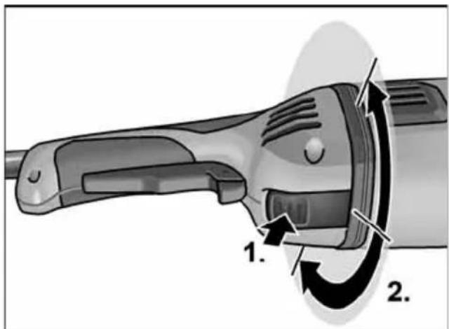 Flex L 26-6 230 - Rankenos su jungikliu perstatymas - 1