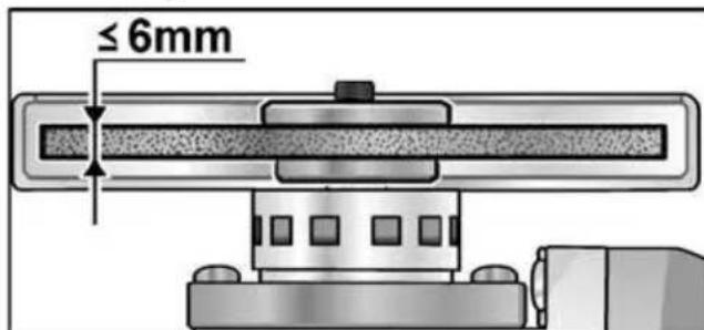 ≤ 6mm