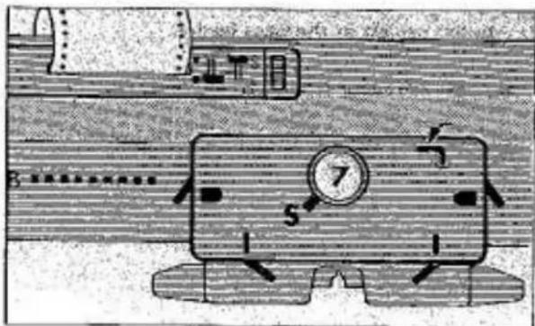 Empisal Knitmaster 326 - IF CARRIAGE IS ACCIDENTALLY REMOVED FROM MACHINE - 3