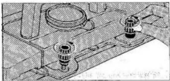 Empisal Knitmaster 326 - CARRIAGE LOCK PLATE - 1