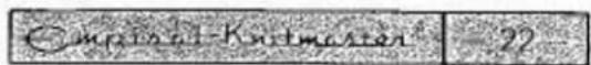 Empisal Knitmaster 326 - COLOUR CHANGE INDICATION - 7