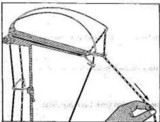 Empisal Knitmaster 326 - B-7 FEEDER THREADING - 20