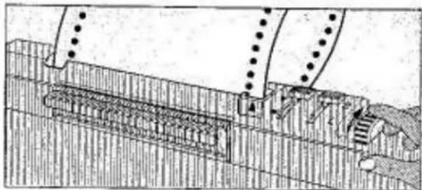 Empisal Knitmaster 326 - AFTER UNRAVELLING - 3