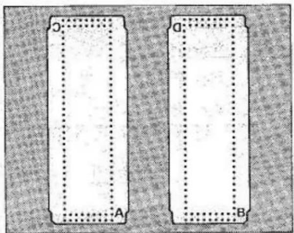 Empisal Knitmaster 326 - THE PUNCH CARD - 1