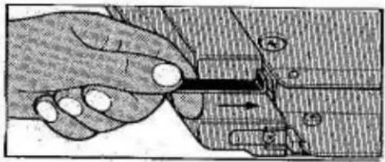Empisal Knitmaster 326 - HOW TO CHANGE A NEEDLE - 2