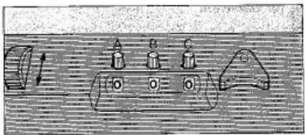 Empisal Knitmaster 326 - THE MAIN PARTS OF THE MACHINE - 2