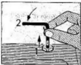 Empisal Knitmaster 326 - AFTER UNRAVELLING - 1
