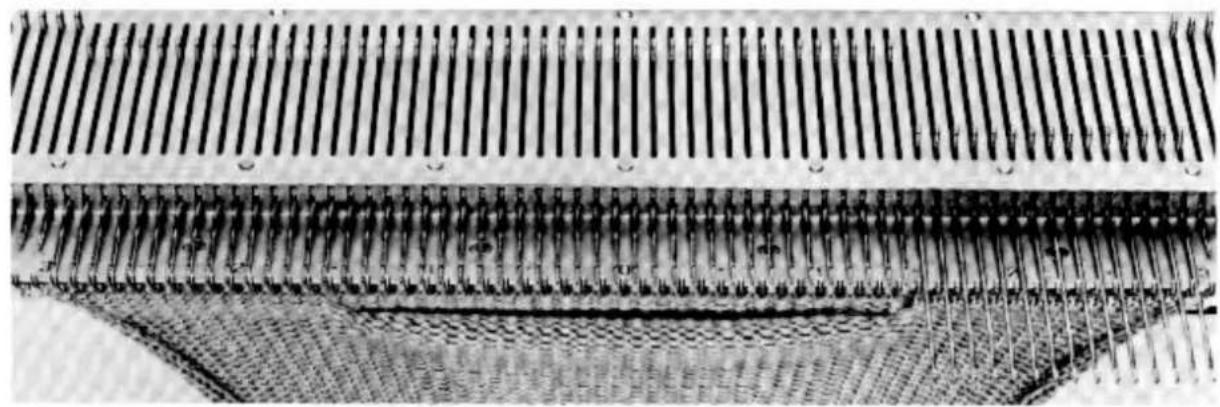 Empisal Knitmaster 305 - PARTIAL KNITTING - POCKETS - 5