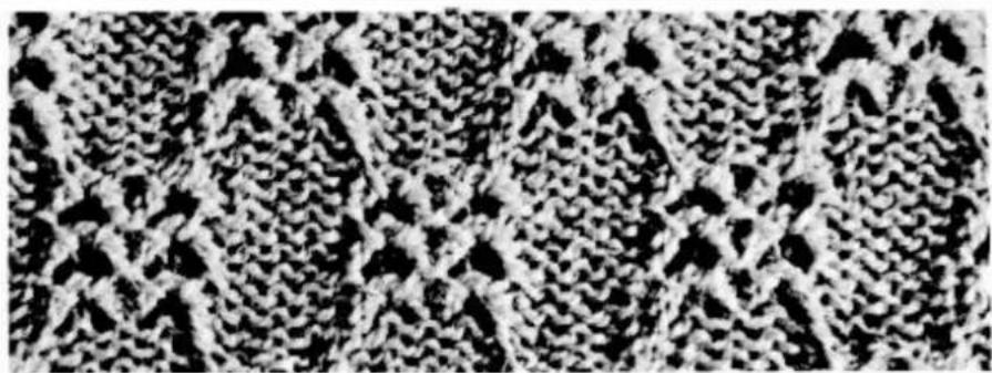 Empisal Knitmaster 305 - TRANSFERRING A STITCH PATTERN - 2