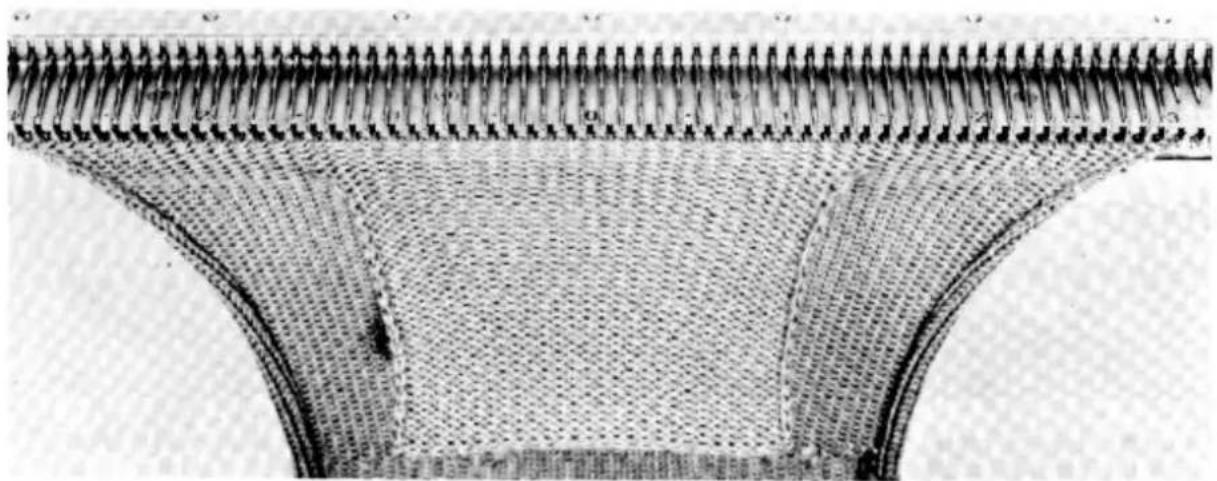 Empisal Knitmaster 305 - PARTIAL KNITTING - POCKETS - 6