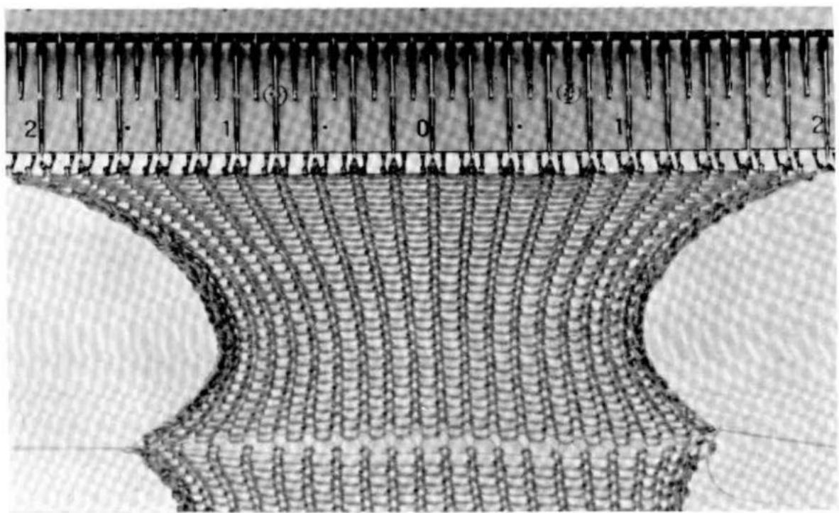 Empisal Knitmaster 305 - KNITTING THE 1 BY 1 DOUBLE WEL - 3