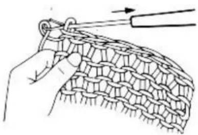 Empisal Knitmaster 305 - LAST.NG OFF OR BINDING OFF WITH BIG LOOPS - 5