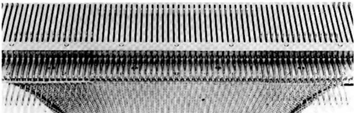 Empisal Knitmaster 305 - PARTIAL KNITTING - POCKETS - 2