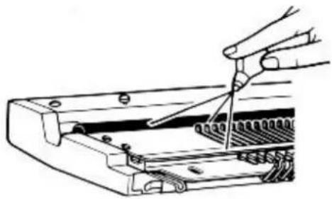 Empisal Knitmaster 305 - OILING THE MACHINE - 1