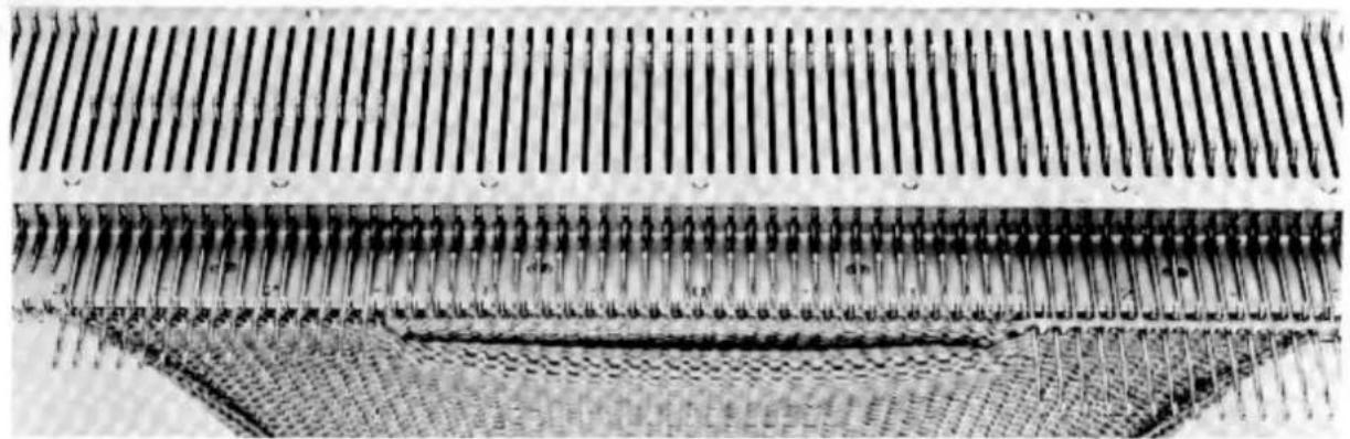 Empisal Knitmaster 305 - PARTIAL KNITTING - POCKETS - 4