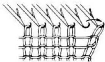 Empisal Knitmaster 305 - INCREASING ONE STITCH FULLY FASHIONED - 3