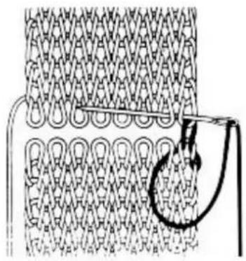 Empisal Knitmaster 305 - GRAFTING - 4
