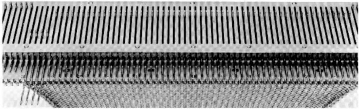 Empisal Knitmaster 305 - PARTIAL KNITTING - DARTS - 1