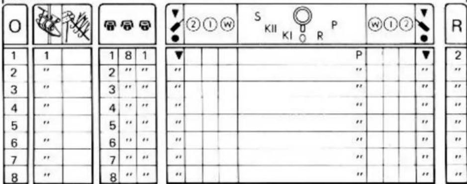 Empisal Knitmaster 305 - USING THE ZIG-ZAG BUTTON - 1