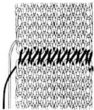 Empisal Knitmaster 305 - GRAFTING - 5