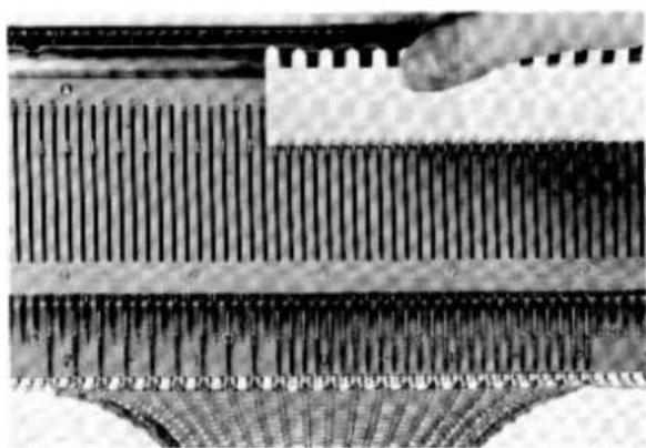 Empisal Knitmaster 305 - KNITTING THE 1 BY 1 DOUBLE WEL - 4