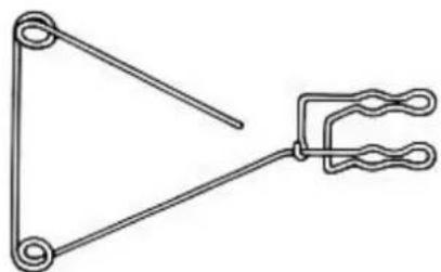 Empisal Knitmaster 305 - SETTING UP THE YARN BRAKE - 4