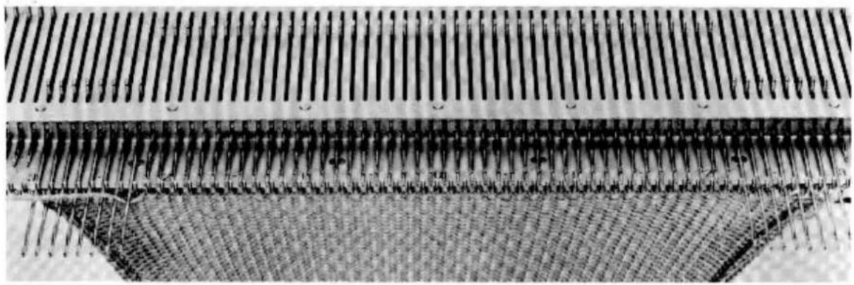 Empisal Knitmaster 305 - PARTIAL KNITTING - DARTS - 1